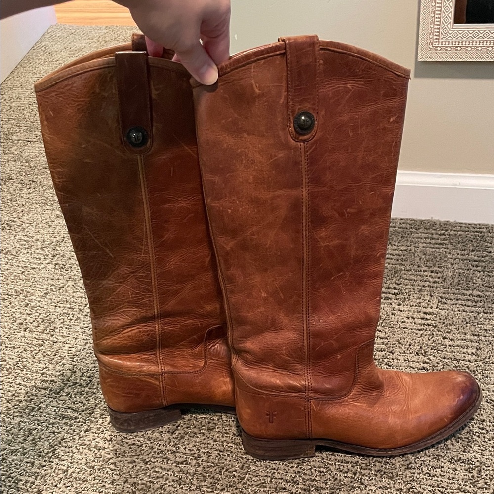 Frye Brown Leather Boots